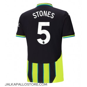 Manchester City John Stones #5 Vieraspaita 2024-25 Lyhythihainen